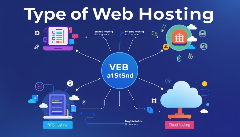 web hosting types